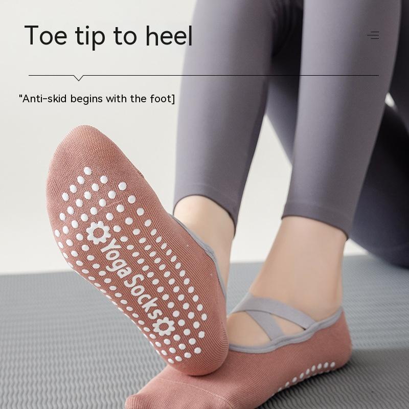 Halkfria yoga-strumpor